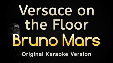 versace on the floor video karaoke|bruno mars best live performances.